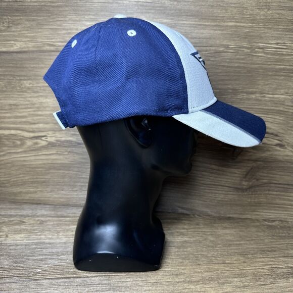Dallas Cowboys Reebok NFL Authentic Navy White Hat Logo Football Cap - Picture 3 of 7